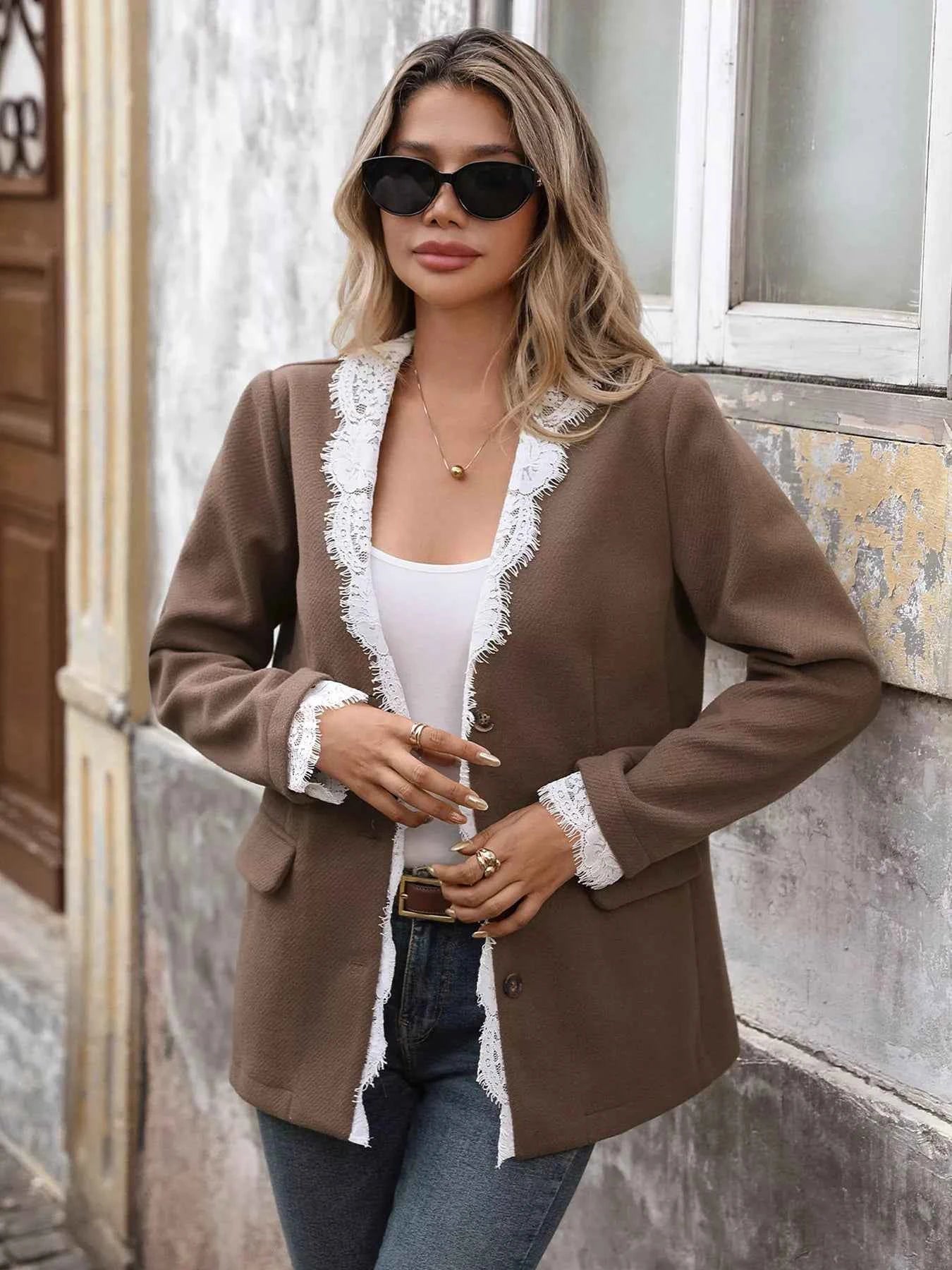 Lace Detail Button Up Blazer 024c0ec5fb7c4d4dbef0eba80e690e71-Max-Origin