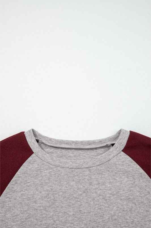 Colorblock Raglan Long Sleeve T-Shirt 02569ded-50ee-4731-bb16-acabfc31557c