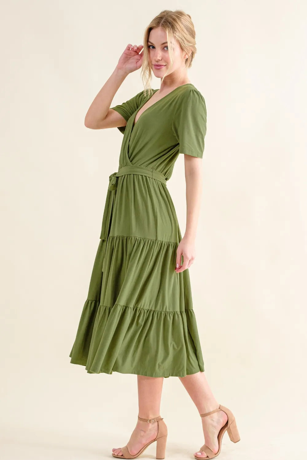 And The Why Soft Short Sleeve Tiered Midi Dress 03b3eb80-2456-4114-bbad-7af487e3955c-Max