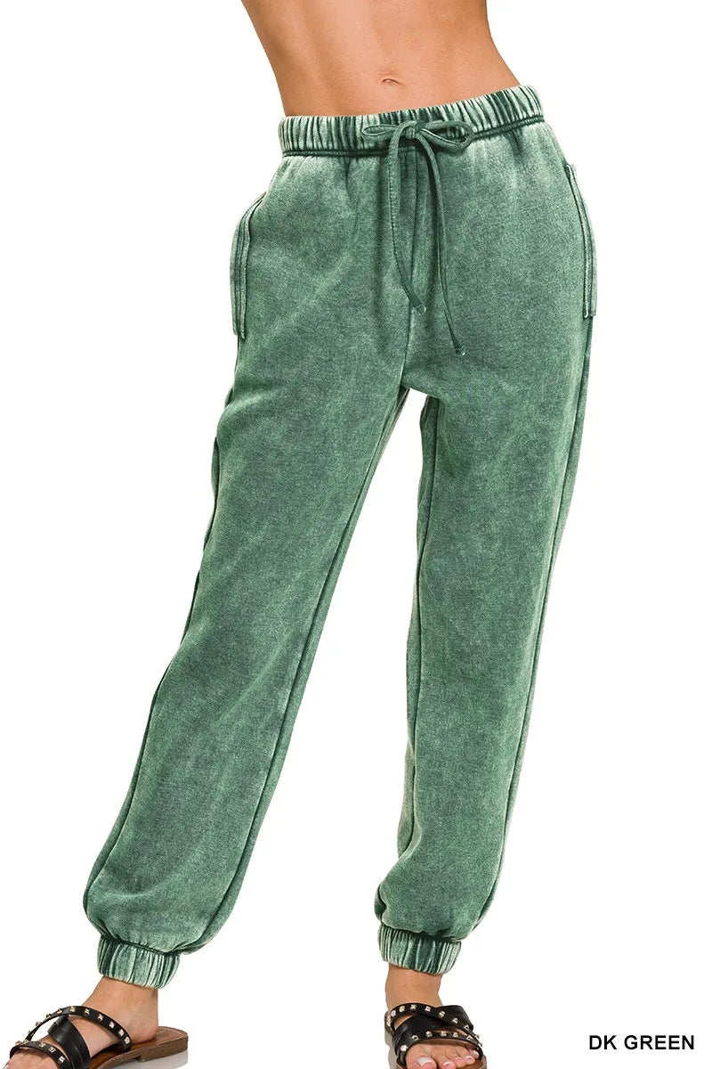 Zenana Acid Wash Fleece Sweatpants with Pockets 083eb5aa880e4aeea2d7ed47708ac851-Max-Origin