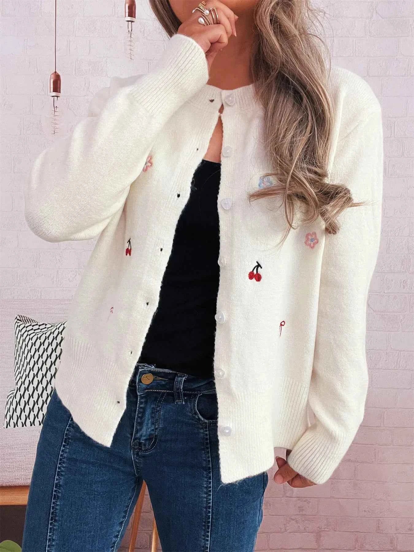 Ribbed Button-Front Knit Cardigan 09fd4a5fe630444c9fb044fee8c2c413-Max-Origin