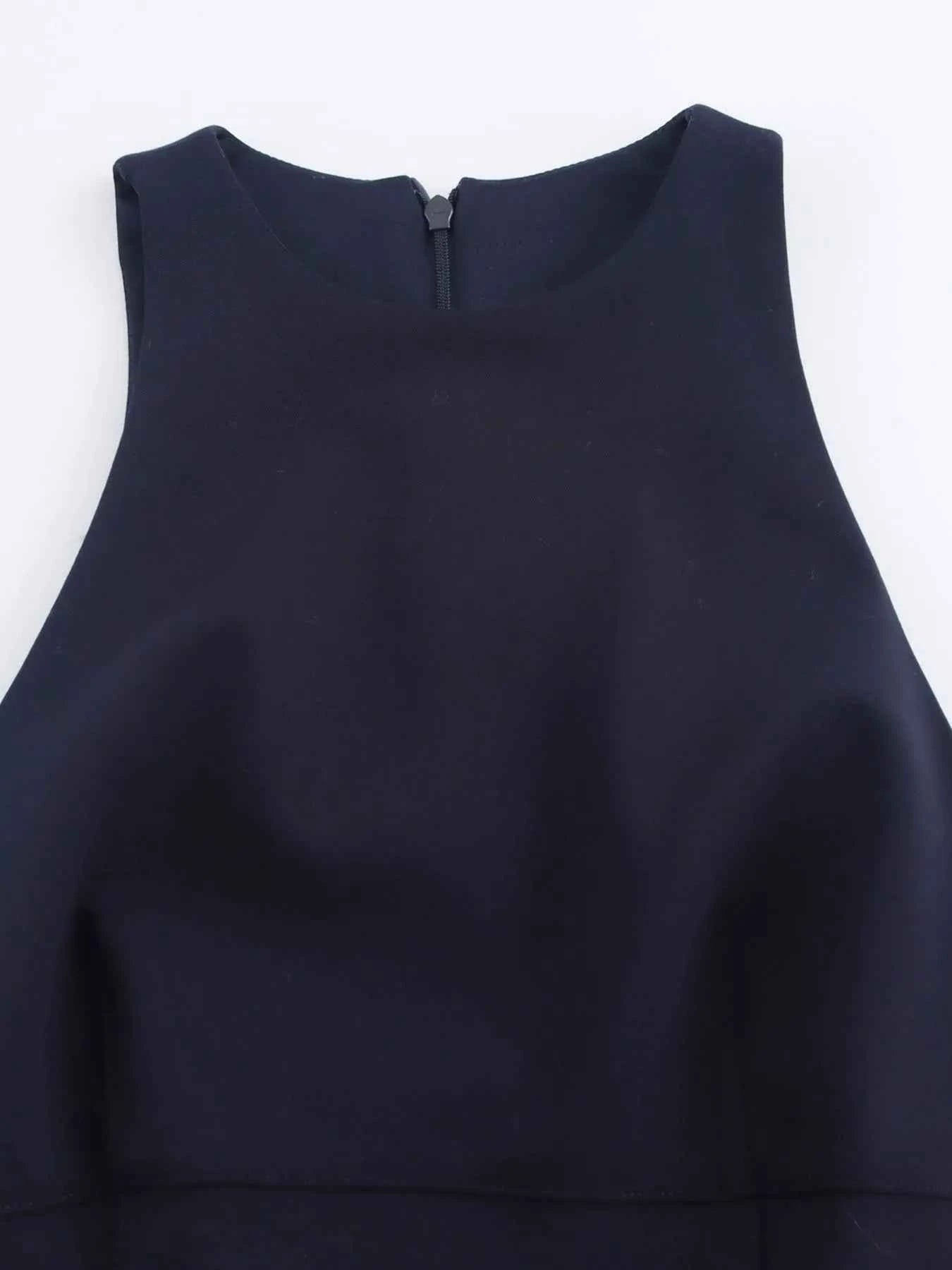 Sleeveless Halter Neck Mini Dress 0a510142-96e9-4ce3-8e26-2cacc5c7b925-Max-Origin