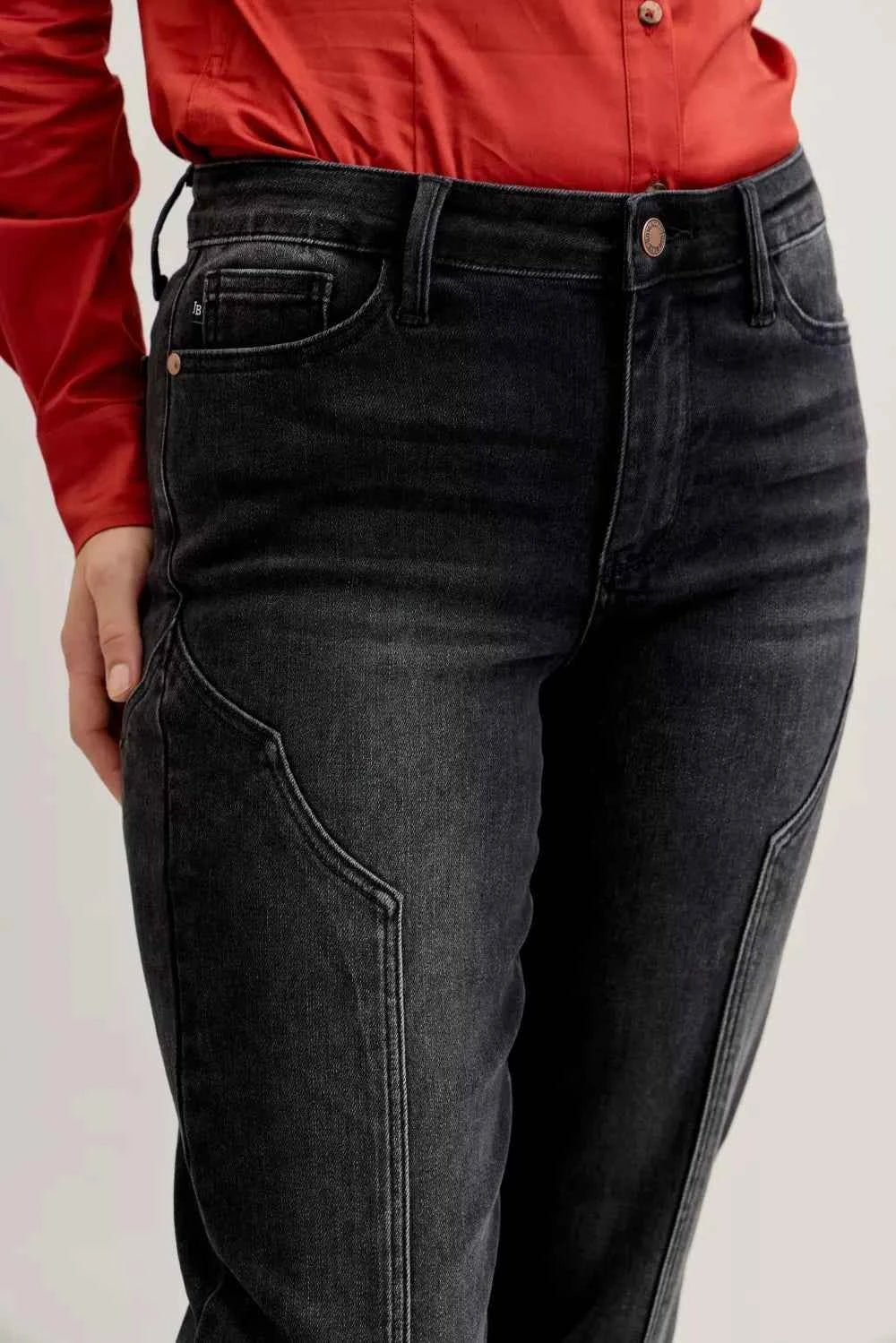 Judy Blue Mid Rise Straight Western Seam Detail Jeans 0a7fc05daffd4fd78458e6dd685b659f-Max-Origin