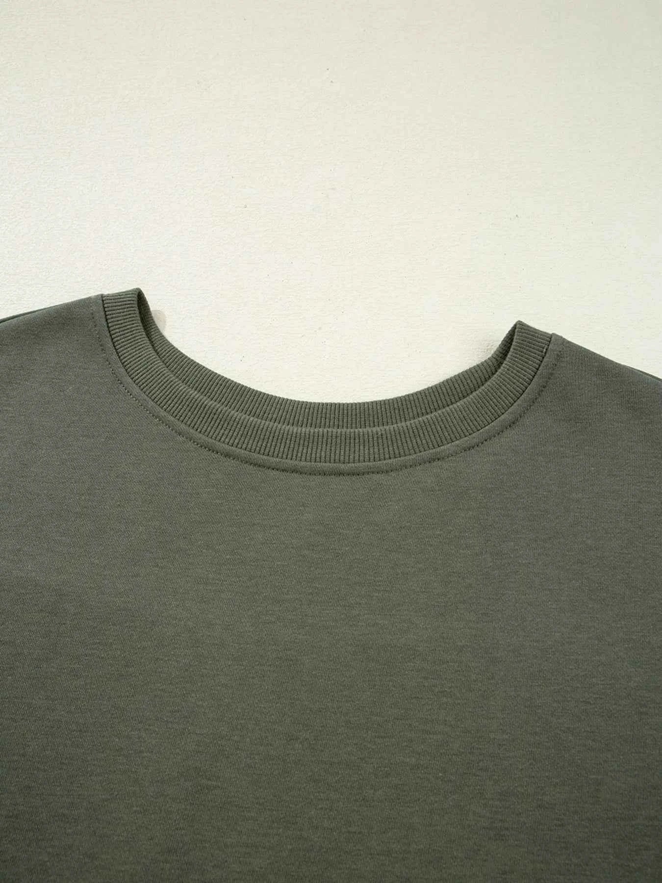 Plaid Patchwork Drop Shoulder Sweatshirt 0c704984b3d340e4809f6b83b22f8374-Max-Origin