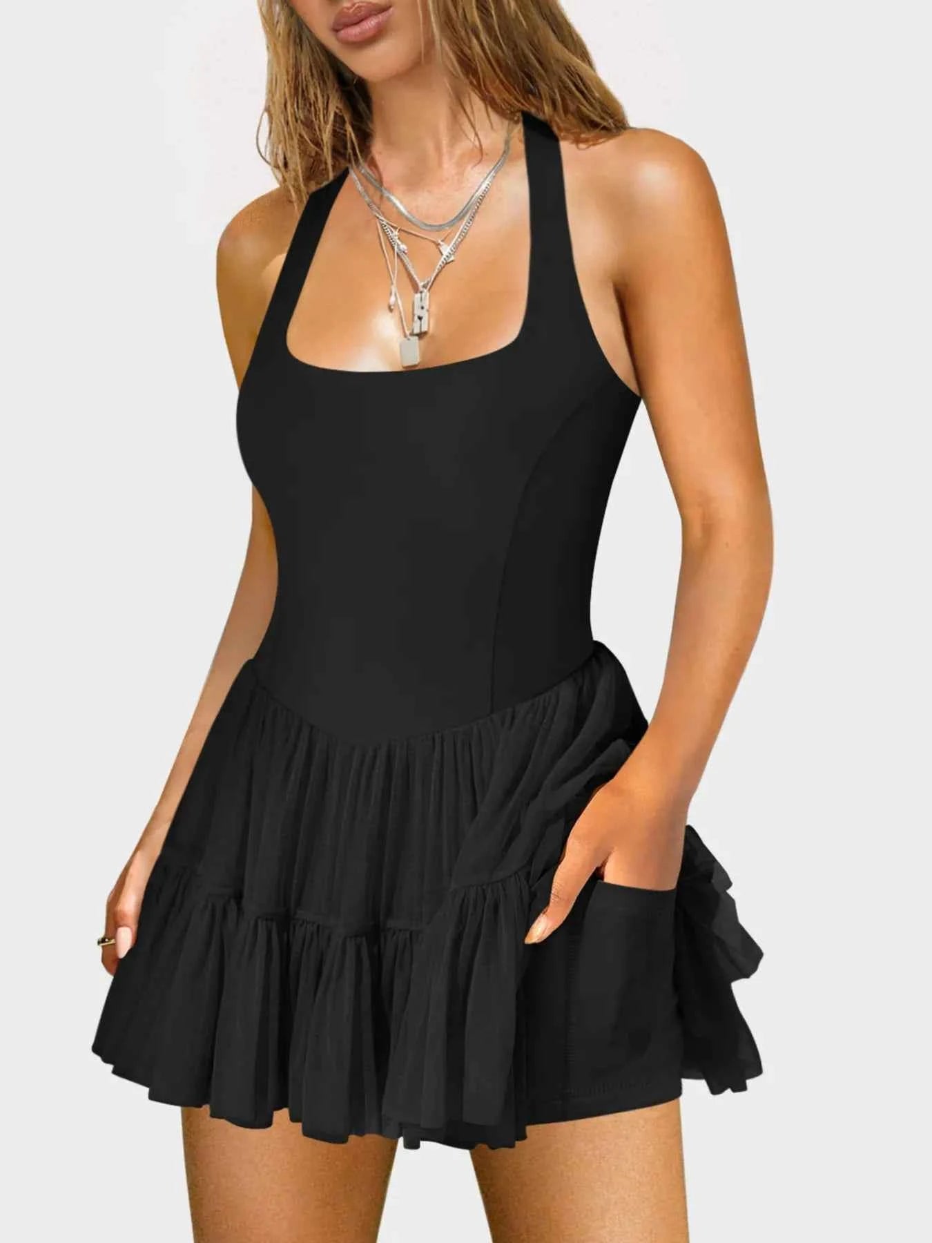 Crisscross Back Square Neck Mini Dress 0e5f3ffa64ea498ca4cc14339e24af62-Max-Origin