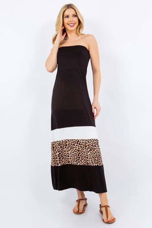 Celeste Full Size Leopard Color Block Tube Maxi Dress Plus Size 0f91f6fc-4d76-47ce-bbfb-78f311ec80a3-Max