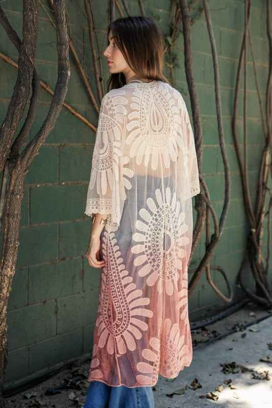 Ombre Bohemian Lace Kimono 10884093_4e9d9c65-0d55-4956-a57c-1e314740f1c2
