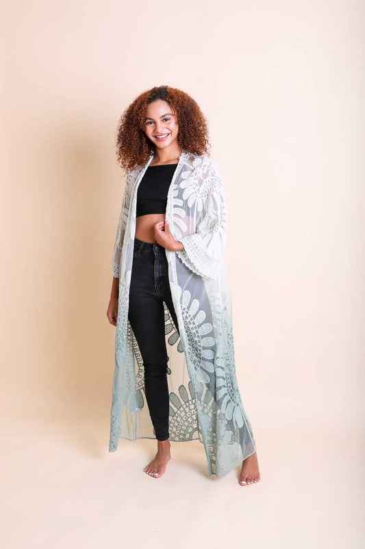 Ombre Bohemian Lace Kimono Seafoam One Size 10884093_98c64b09-0186-4510-a64a-177efb5a3f68