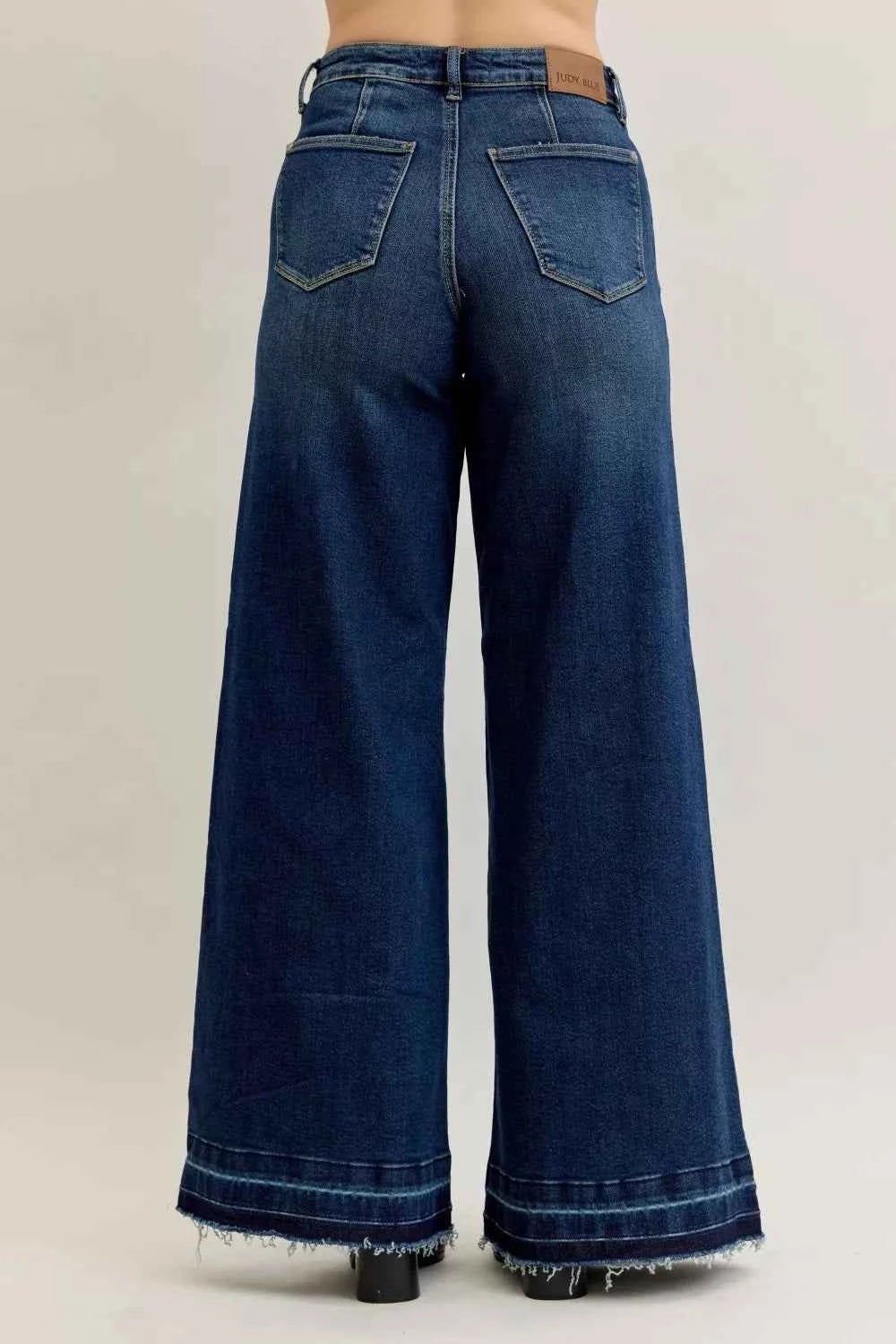 Judy Blue High Waist Palazzo Jeans with Front Patch Pockets 11e22b3199aa415c89601338515e3ea3-Max-Origin