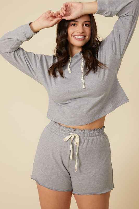 French Terry Lounge Shorts grey 14538975_60e0e13c-1c24-4b45-a191-a72d16f53641