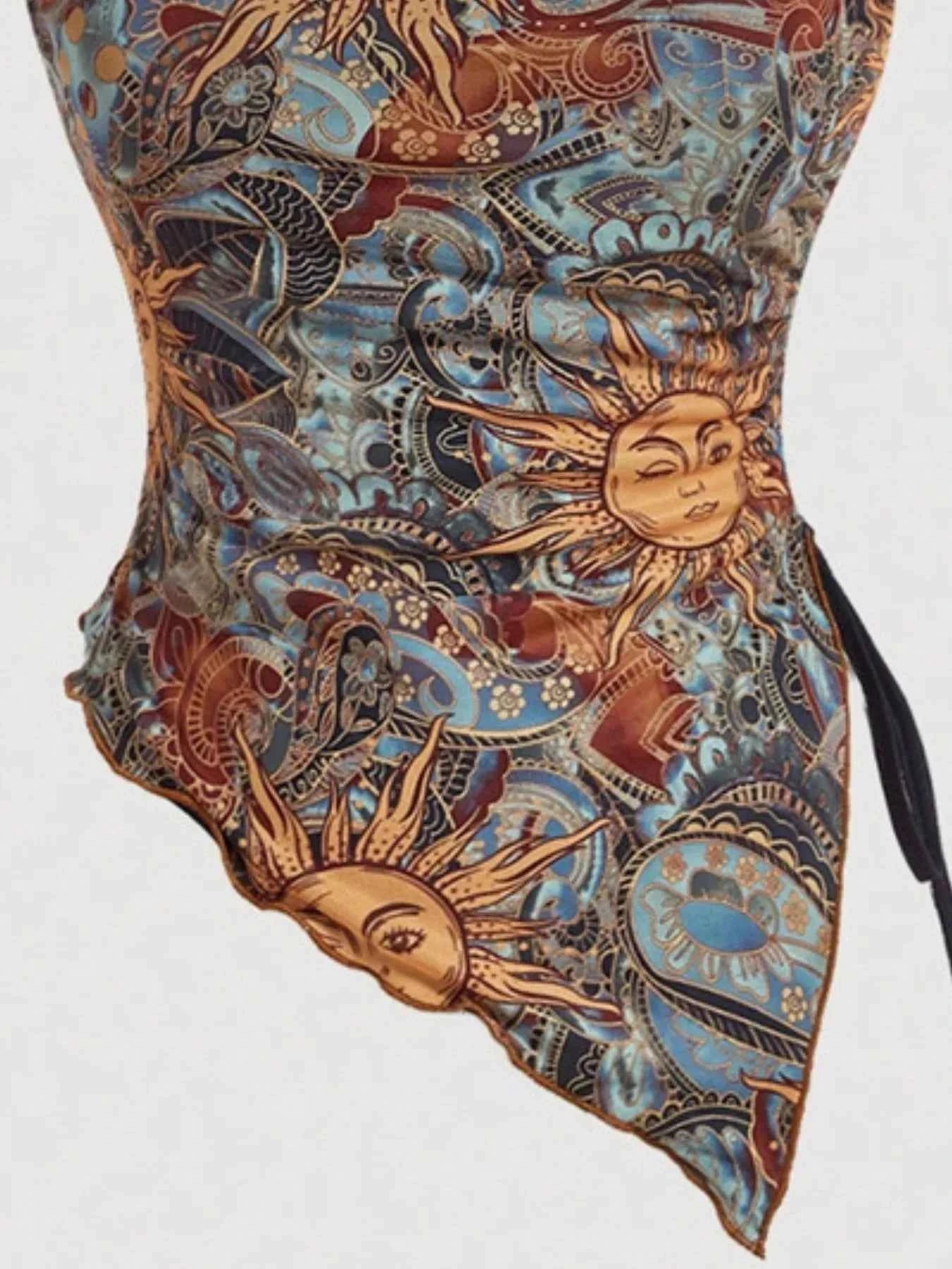 Drawstring Printed Tube Top 15d58974-1f15-4a4c-b526-2504b7873da1-Max-Origin