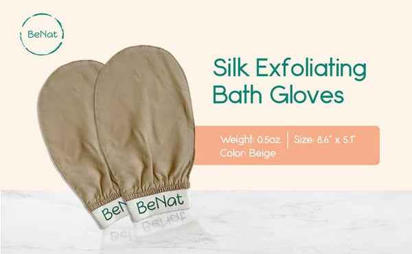 Silk Exfoliating Bath Gloves -Soft Silk 18791471_23b270ad-26b6-4075-a0df-562628dd0de5