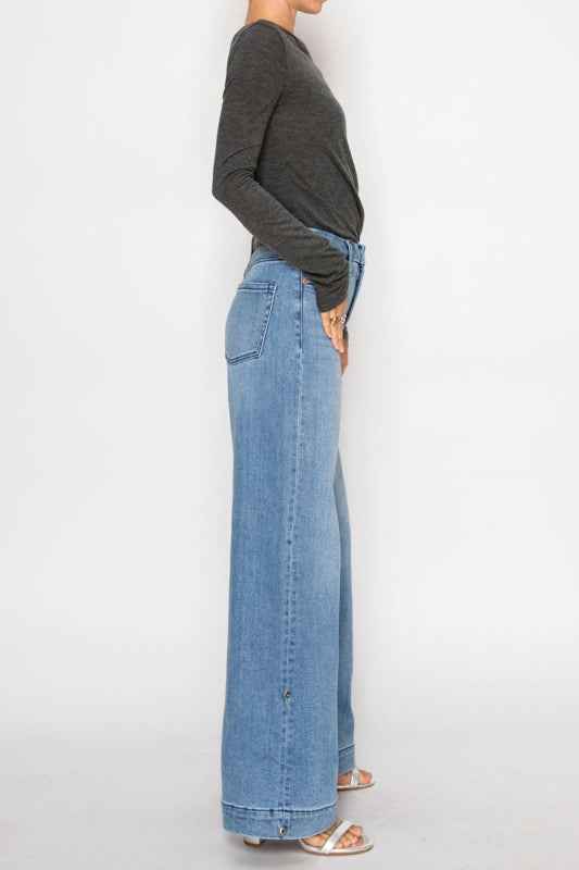 AT2109WDM - TUMMY CONTROL HIGH RISE A-WIDE JEANS 19b26030-4dbd-4a06-8fde-9fed4817f90f