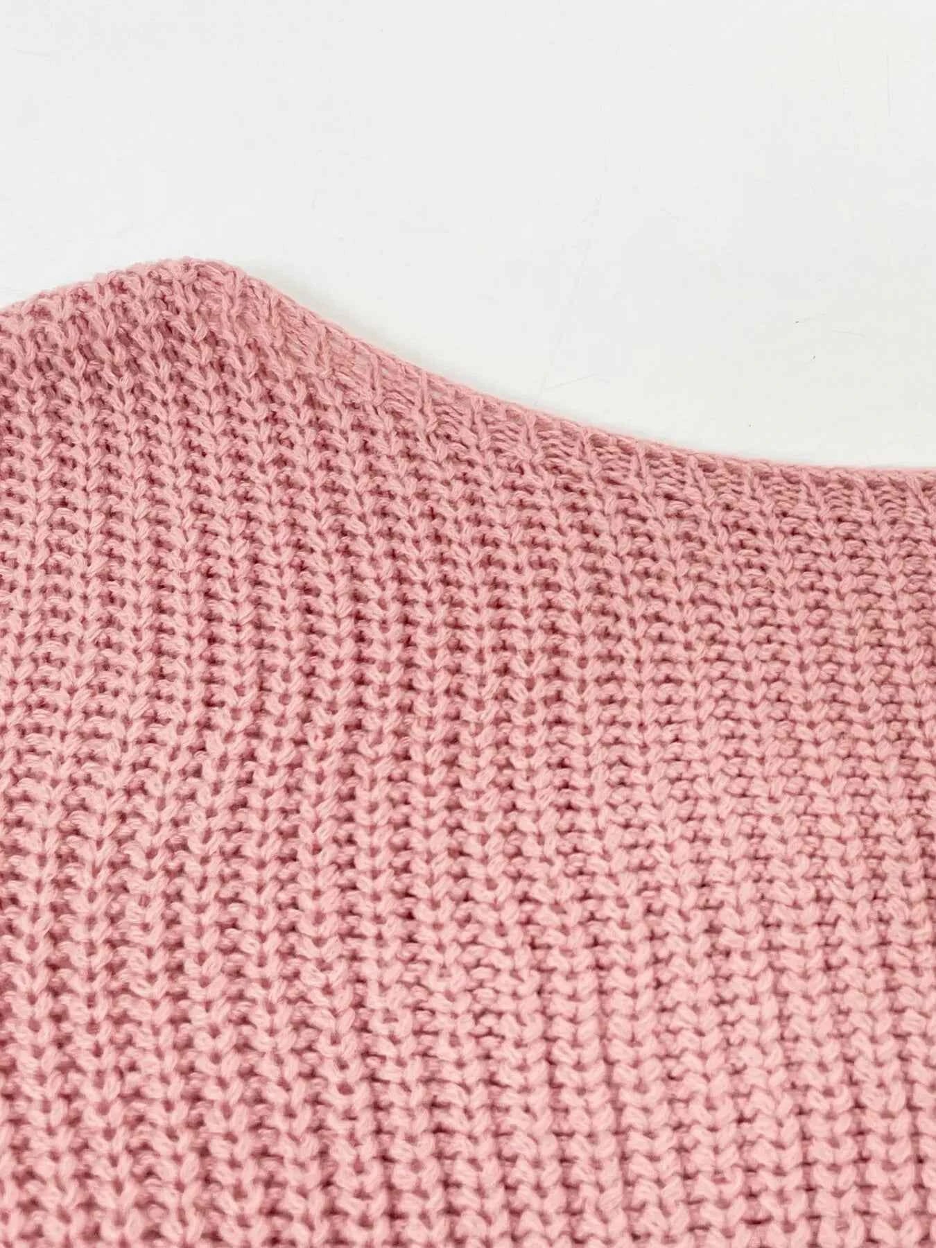 One-Shoulder Ribbed Knit Top with Relaxed Fit 19d51ed681374d9d841d4aa0ac11c465-Max-Origin