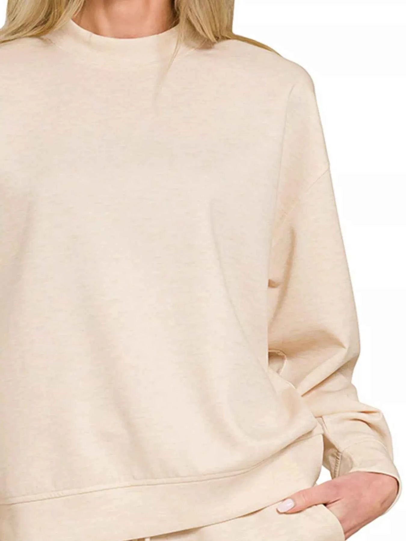 Zenana Scuba Long Sleeve Sweatshirt and Shorts Set 1d587f6d-e58e-4330-9cbc-c0cb383f5faa-Max-Origin