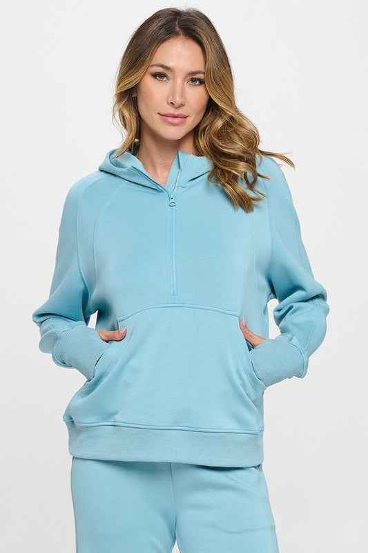 Women's UltraComfy Quarter-Zip Hoodie 20412620_d415f8bc-2636-4fa0-8684-b98809975a51