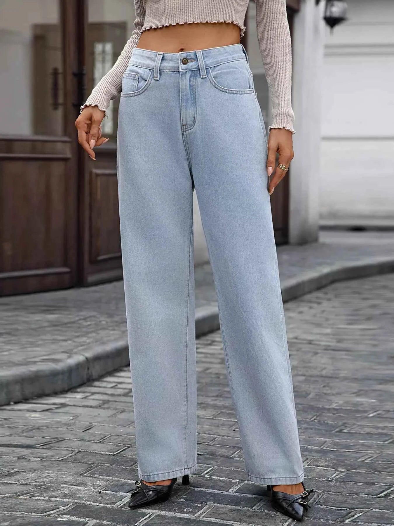 High Waisted Wide Leg Jeans 214080a79eaf4295943b907482631ced-Max-Origin