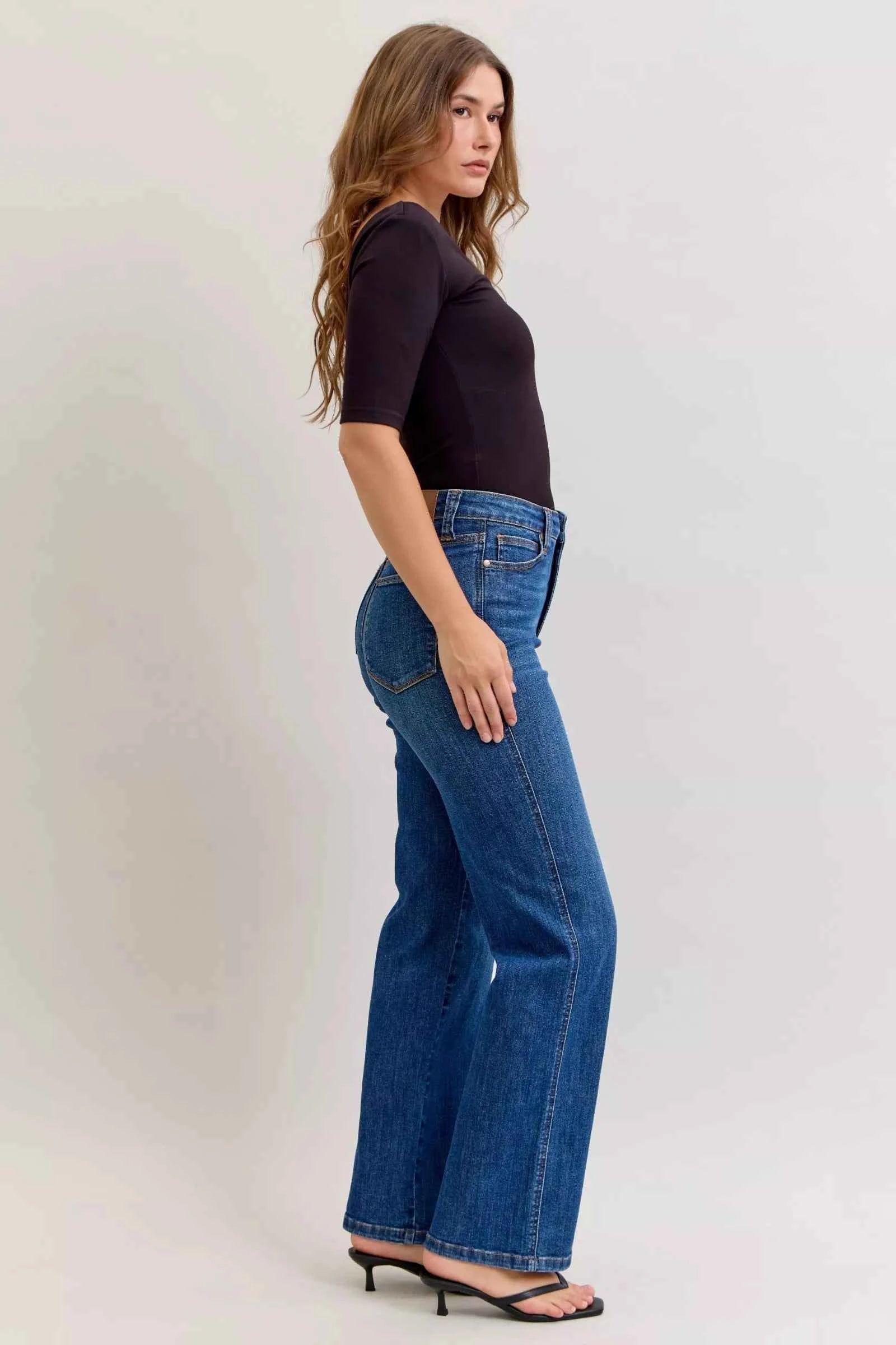 Judy Blue High Waist Tummy Control Straight Jeans 21675111-6884-4767-9053-332b0e0f62c0-Max-Origin