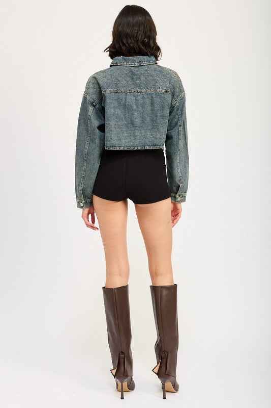 EMBROIDERED DENIM CROP JACKET 22072840_7192ff1d-499e-4b06-8b39-454889baf529