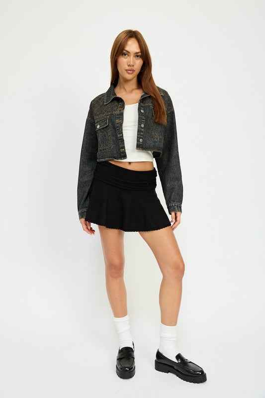 EMBROIDERED DENIM CROP JACKET 22072840_dd2abe5f-f98b-41e6-824e-e6fe42e4fbd1