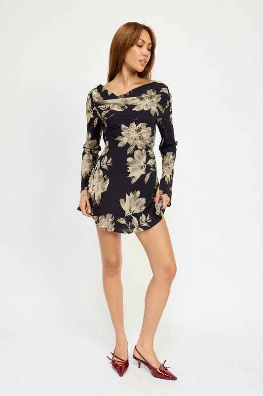 COWL NECK MINI FLARE DRESS WITH OPEN BACK 22073031_f2446db0-631e-45dc-8f5b-f0e3b6d90117