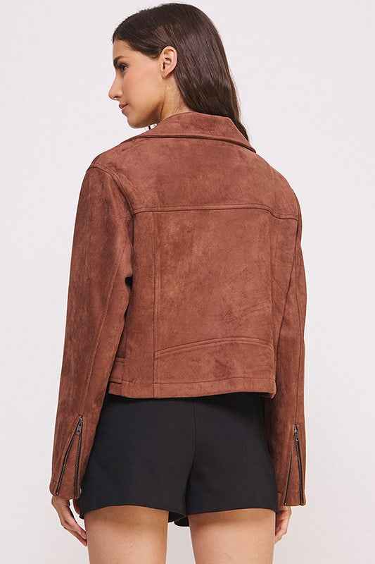 PLUS BELTED LONG SLEEVE ZIPPERED SUEDE MOTO JACKET 22158171_4d33a59e-d296-48dd-94bc-86a86c4cc9a7