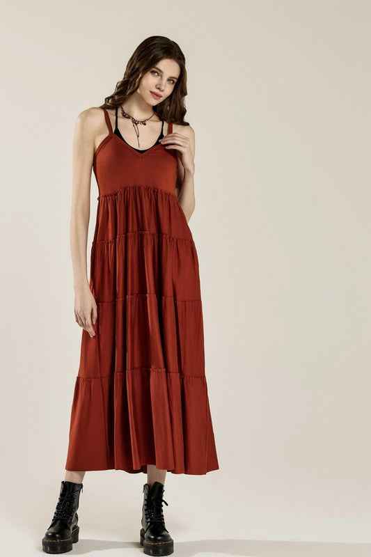 Flowy Knit V-neck Ruffle Tiers Knit Maxi Dress Nutshell 22429348_bb714b59-ca99-4ed9-ab67-4b8f0fde2f5f