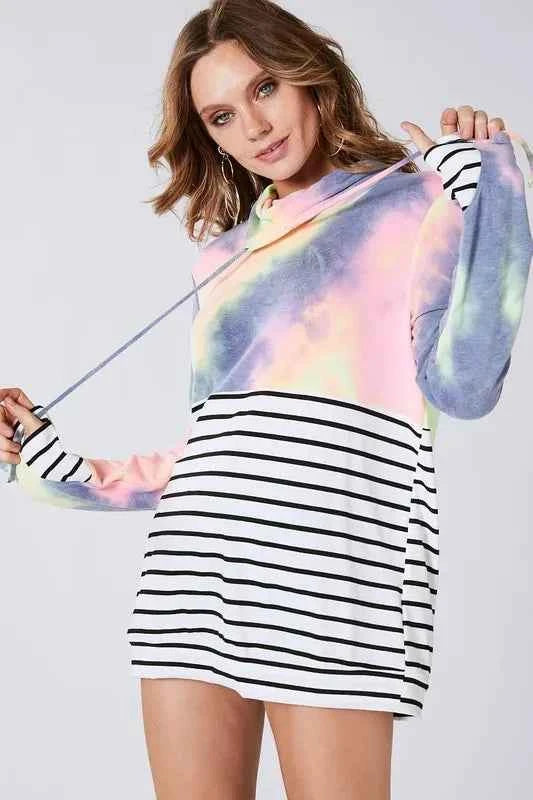 BiBi Tie Dye French Terry Cowl Neck Top 22526a403ae94e21b03a70ce681747c7-Max-Origin