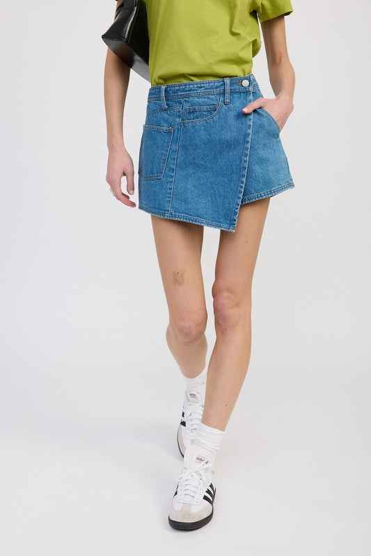 WRAPPED ASYMMETRICAL DENIM SKIRT 23203260_bbecf645-05a9-46f3-91c9-916ff1e1e32c