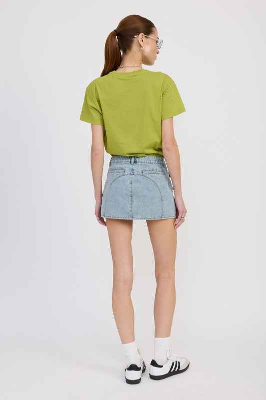 LOW WAIST DENIM MINI SKIRT WITH POCKETS 23203261_07a51afc-3eb9-4d59-a2db-481d4ae8cca2