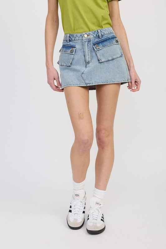 LOW WAIST DENIM MINI SKIRT WITH POCKETS 23203261_f655d653-bec5-4319-a05d-3f0e4e50850c