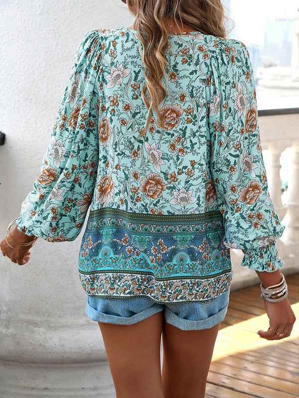 Women's Casual Boho V Neck Top Floral Blouses 23333988_4498f4aa-c996-4dc4-ab79-3ccb59a5c509