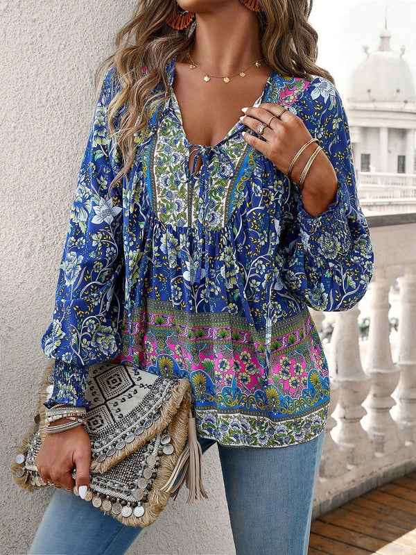 Women's Casual Boho V Neck Top Floral Blouses 23333988_6639d469-1505-43da-b628-92d5241319b1