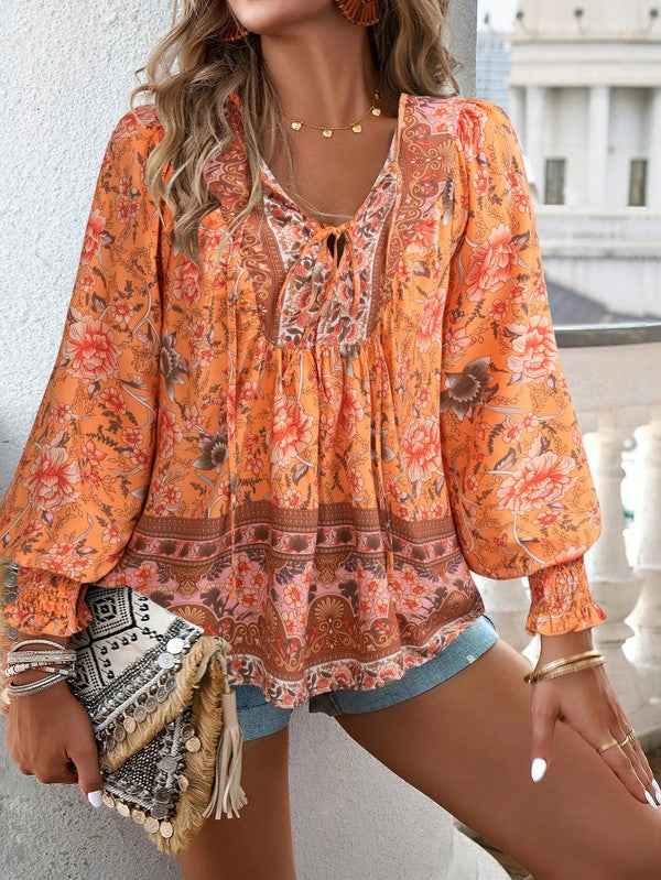 Women's Casual Boho V Neck Top Floral Blouses 23333988_c82b7e06-9b9f-446b-acf3-4ff82122c43f