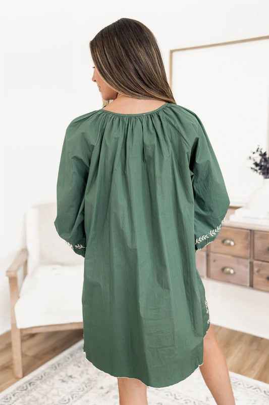 Tie Neck Boho Floral Puff Sleeve Shift Dress 23563154_dc66705d-00ca-4735-af48-a07fe812996f