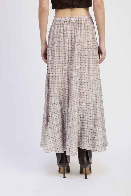 DRAWSTRING MAXI SKIRT WITH ASYMMETRICAL SEAMS 23918821_ab8d0a6a-f7f8-4acd-9525-b46a87651276
