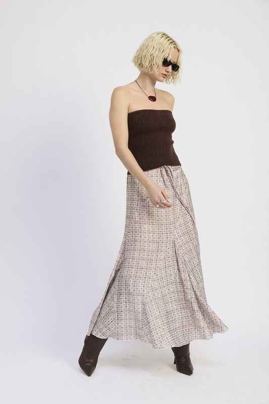 DRAWSTRING MAXI SKIRT WITH ASYMMETRICAL SEAMS 23918821_c6e74274-128d-4b2a-bd88-ea6160d05d5e
