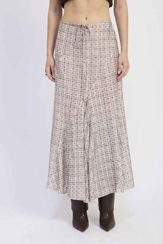 DRAWSTRING MAXI SKIRT WITH ASYMMETRICAL SEAMS 23918821_cf2ee2e0-a617-4103-9707-deff2953f9ea