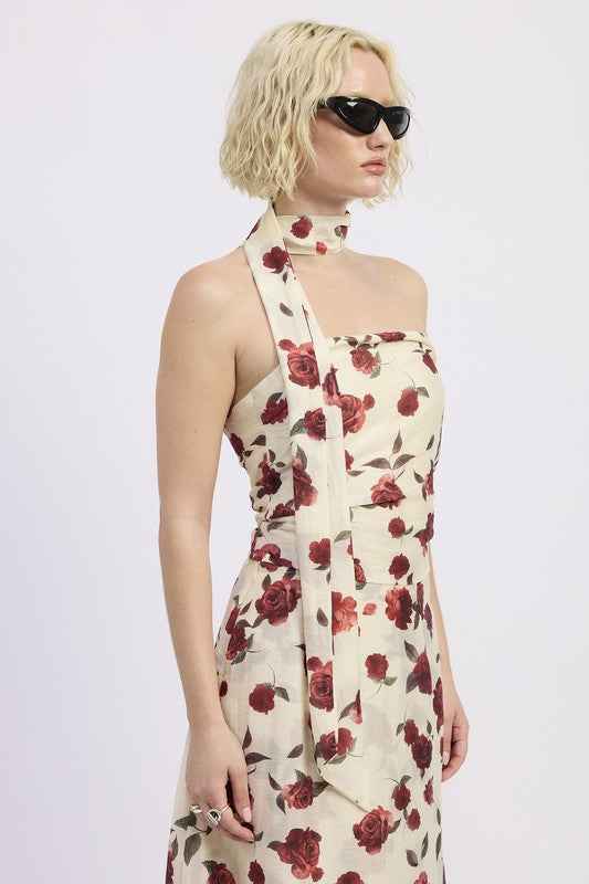 FLORAL PRINT FOULARD TOP 23918886_739ad843-0d8d-4ac5-acf7-856a5d1cdec5