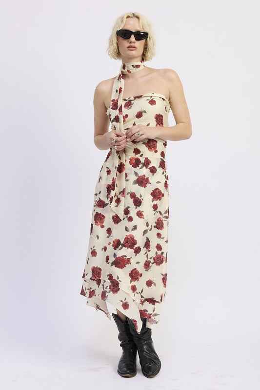 FLORAL PRINT FOULARD TOP 23918886_795adc21-76cd-4567-9d0d-50a6e28e4d46