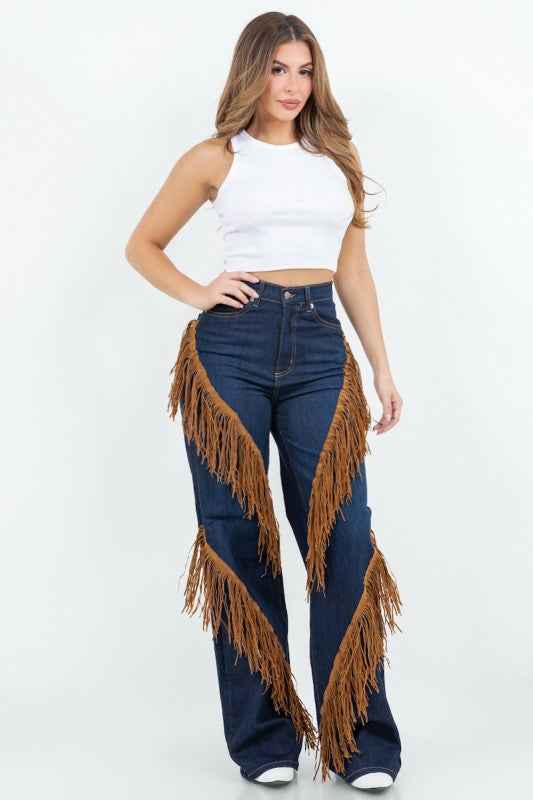 Western Fringe Wide Leg Denim Jeans 24117375_9ca3f5c8-1bdb-4a73-bbe1-5b0bd206e54b