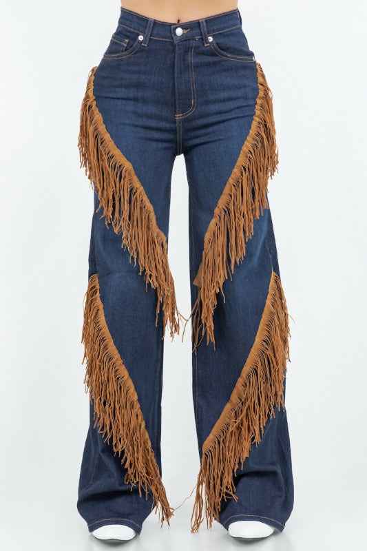 Western Fringe Wide Leg Denim Jeans 24117375_e6509509-c733-45be-b5b7-2dec274eb273