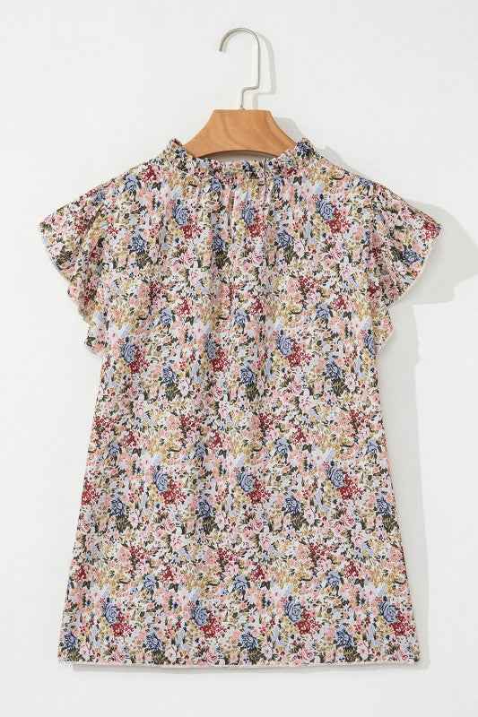 Red Boho Floral Frilled Button Neck Ruffle Blouse 24121396_1d71062b-cfd5-4a2c-ab12-06fcfd3a4bbc