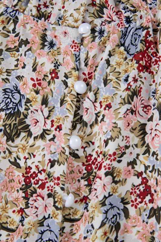 Red Boho Floral Frilled Button Neck Ruffle Blouse 24121396_3beca025-6ac3-404d-a887-9b7536623b0b