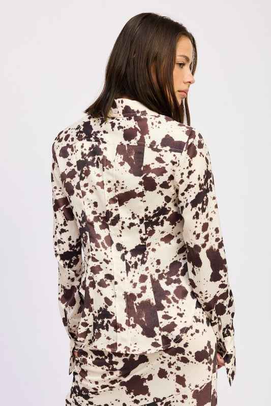 COW PRINTED SATIN SHIRT TOP 24143904_becd15bb-6bc3-441a-9799-be6ba604d9a8