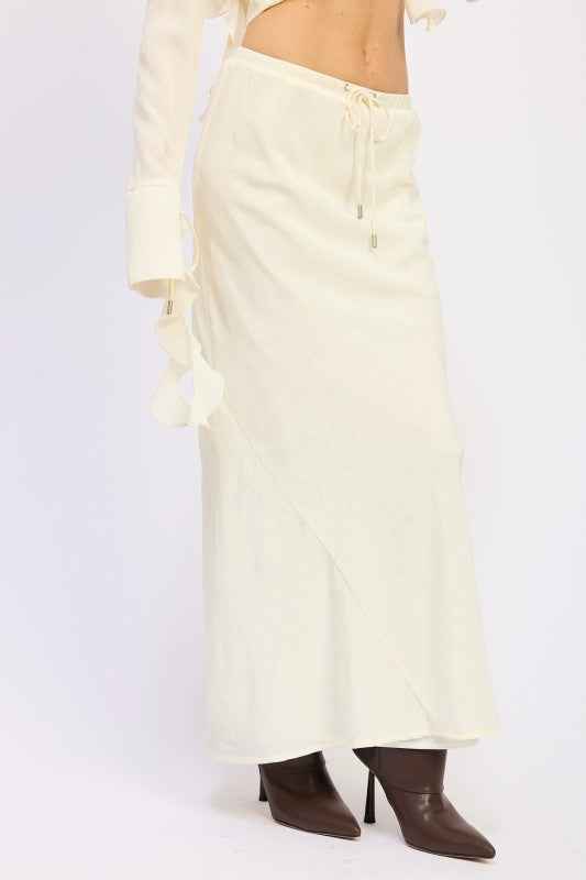 SATIN MAXI SKIRT WITH DRAWSTRING 24151975_c5e63ff3-9643-4624-9991-07aae404f0a4