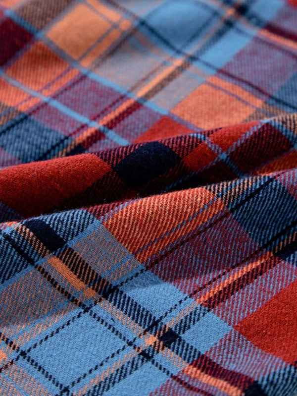 cotton Boho Red Mint Plaid Button Shirt Shacket 24159830_5caa09ac-fa15-40cf-b1c9-8844b4a98446