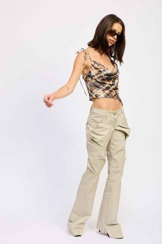 ASYMMETRICAL COWL NECK CAMI TOP 24174591_d8374832-8e12-4c71-9cf5-30a4183f77c5