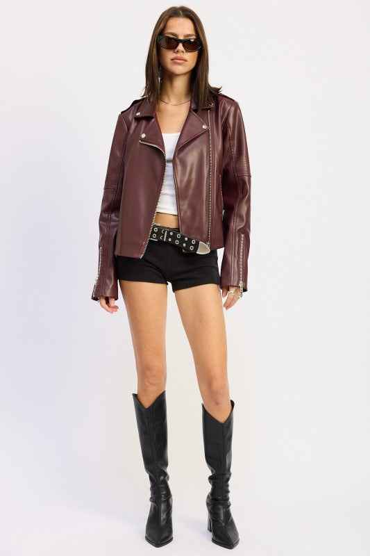 LEATHER BIKER JACKET 24268452_f4a86ef1-2f3a-4703-975b-01d3d724a24d