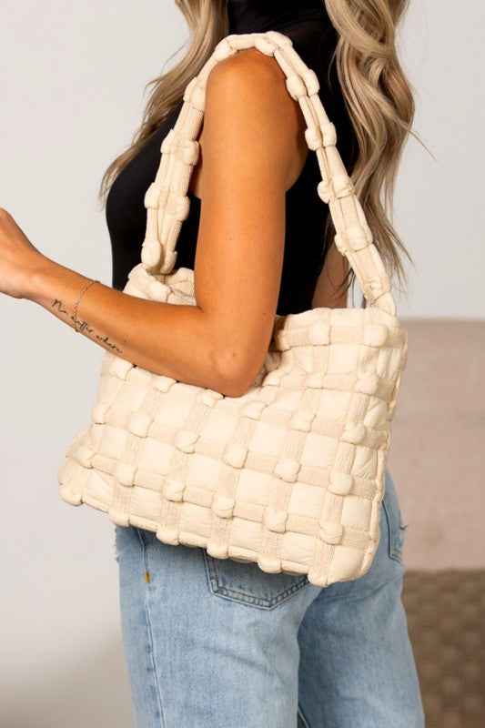 Maya Basket Weave Puffer Tote 24272626_53a876e6-2e46-465e-9264-8e4df4bad60f